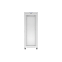 Lanberg rackszekrény (19", 42U, 800x1000, perforált ajtó, lapraszerelt, LCD, szürke)