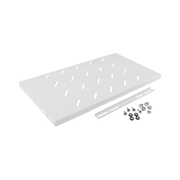 Lanberg rackszekrény polc (19", 1U, fix, 486x270mm, 120kg, szürke)
