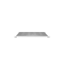 Lanberg rackszekrény polc (19", 1U, fix, 750mm mély, szürke)