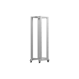 Lanberg rendezőkeret (19", 42U, 600x800 mm, szabadon álló, szürke)