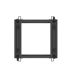 Lanberg szabadon álló rack keret (19", 12U, 600x600-1100mm mély, állítható mélység, fekete)