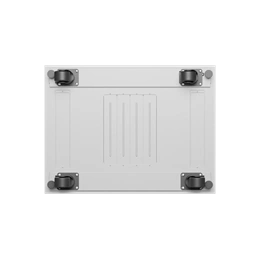 Lanberg szabadon álló rackszekrény (19", 22U, 600x800 mm, edzett üveg ajtó, lapraszerelt, LCD kijelző, szürke)