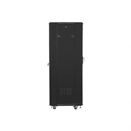 Lanberg szabadon álló rackszekrény (19", 32U, 600x600, lapraszerelt, 520mm mély, fekete)