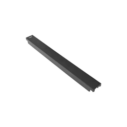 Lanberg takarópanel (19", 1U, műanyag, tűzgátló, fekete)