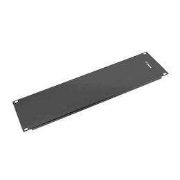 Lanberg takarópanel (19", 3U, fém, fekete)