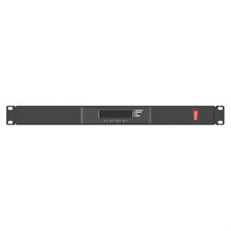 Lanberg ventilátor egység (19", 1U, LCD kijelző, termosztát, 2 ventilátor, 230V, 192mm mély, fekete)