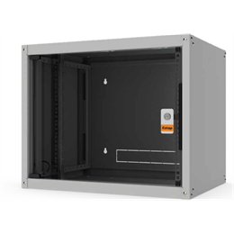 Legrand 19" 20U rack szekrény (fali, 982x600x600 mm, max 65 kg, egyrészes üvegajtó, szürke)