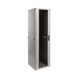 Legrand 19" 42U rack szekrény (600x800x1894 mm, szürke, szimpla tömör fém ajtó, kidönthető hátlap)
