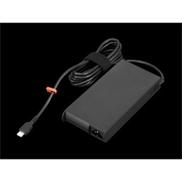 Lenovo ThinkPad 180W USB-C GaN Slim hálózati adapter (USB-C, 36V/5A, EU 3pin dugó, 1,0 m, fekete)