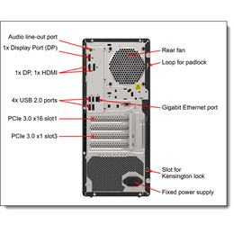Lenovo ThinkSystem ST45 v3 torony (AMD EPYC 4142P, 4 mag, 3,8 GHz, 16GB, 2x480GB SSD, szoftver RAID, 500W, 3 év NBD)