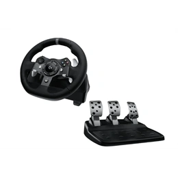 Logitech G920 Driving Force kormány + Astro A10 headset (fehér, rezgőhatás, pedál, műterhelés, PS3/PS4/PS5/PC kompatibil
