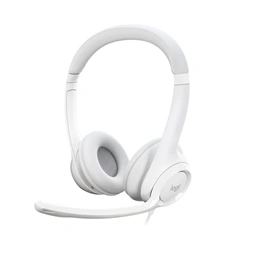 Logitech H390 USB fejhallgató sztereó (vezetékes, USB A csatlakozó, boom mikrofon, összecsukható, zajszűrés, elnémítás,