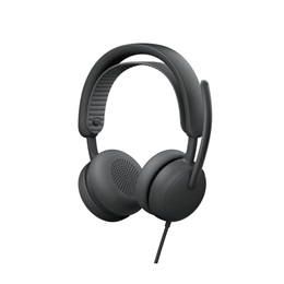 Logitech Zone Wired 2 fejhallgató (USB-C/USB-A, mikrofon, sztereó, grafitszürke)