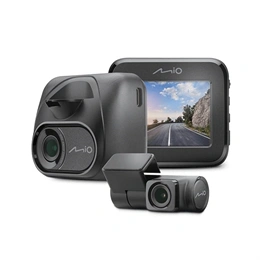 MIO MiVue C595WD Dual menetrögzítő kamera (2,0" kijelző, Full HD 1080p, 140°/130° látószög, GPS, WiFi, Sony STARVIS, fek