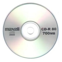 Maxell CD lemez CD-R80 52x (papír tok)