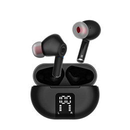 Maxell Maxpods bluetooth fejhallgató sztereo (TWS, ANC, ENC, mikrofon, transzparens mód, fekete)