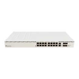 MikroTik CRS320-8P-8B-4S+RM Cloud Router Switch 16-Port Gigabit PoE (16x 1G PoE RJ45, 4x SFP+, PoE max 600W, 1150W dupla