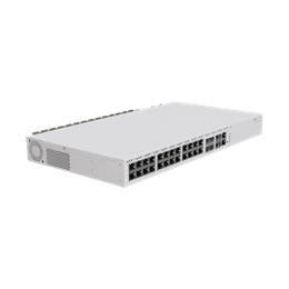 MikroTik CRS326-4C+20G+2Q+R rackbe szerelhető switch (20x 2,5G RJ45, 4x SFP+, 2x QSFP+ 40G)