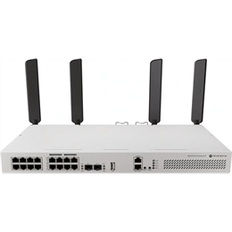 MikroTik CRS418-8P-8G-2S+ Switch (16x Gigabit RJ45, 8x PoE kimenet, 2x 10G SFP+, rack)