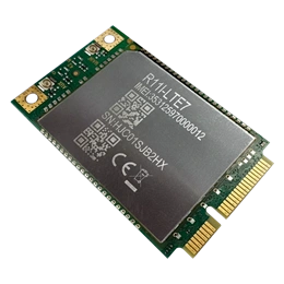 MikroTik LTE miniPCIe kártya (2x u.FL csatlakozó, LTE Cat7, 2x2 MIMO, 5 W)