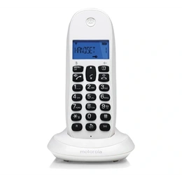 Motorola C1001CB+ telefon készülék (vezeték nélküli, kijelző, dect, fehér)