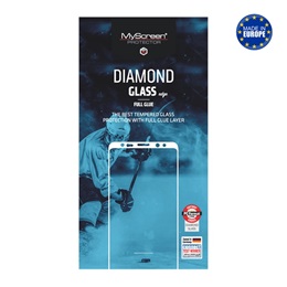 Myscreen Diamond Glass Edge képernyővédő üveg (2.5D, teljes ragasztás, 0.33mm, 9H, prémium, fekete)