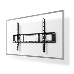 NEDIS TVWM1151BK fali TV/monitor tartó konzol (37"-70", dönthető, max. 35 kg, billenés 20°, VESA 100x100-600x400, fekete