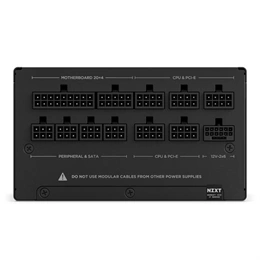 NZXT C850 Gold tápegység (850 W, 80+ Gold, ATX 3.1, moduláris, fekete)