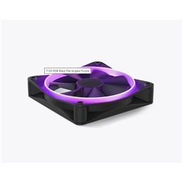 NZXT F120 RGB hűtő ventilátor (120 mm, PWM, 500-1800 RPM, FDB, 4-tűs, fekete)