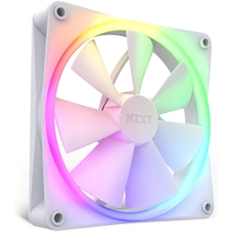 NZXT F140 RGB Duo hűtő ventilátor (140 mm, PWM, 500-1800 RPM, 84,75 CFM, 36 dBA, FDB, fehér)