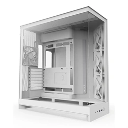 NZXT H9 Flow (midi torony, ATX, ablakos, fehér)