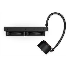 NZXT Kraken Elite 240 vízhűtés (2x 120 mm ventilátor, 500-1800 RPM, PWM, TFT-LCD pumpa, 17.9-30.6 dBA, fekete)