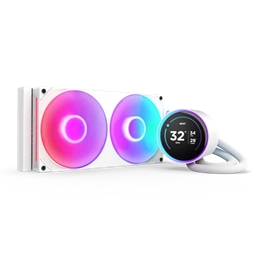 NZXT Kraken Elite 280 RGB V2 vízhűtés (280 mm, 2,72" LCD 640x640, 60 Hz, pumpa 1200-2800 RPM, ventilátor 500-2000 RPM,