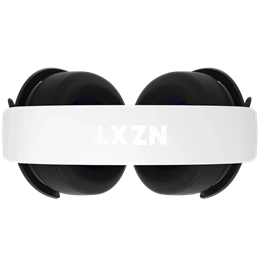 NZXT Relay vezetékes fejhallgató sztereó (3,5 mm jack, levehető mikrofon, 2 m kábel, fehér)