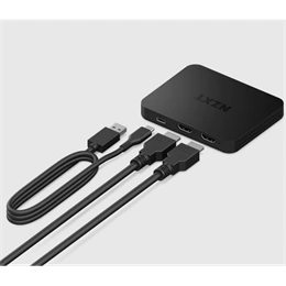 NZXT Signal HD60 digitalizáló (USB-C 3.2 Gen1, HDMI 2.0, 1080p, fekete)