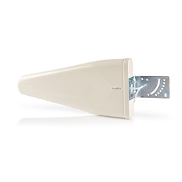 Nedis ANOR5G10WT prémium antenna (698-5000 MHz, 11 dB, SMA dugasz, 4 m kábel, 50 Ohm, beltéri/kültéri, fehér)
