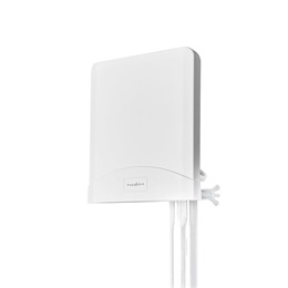 Nedis ANOR5G20WT beltéri és kültéri antenna (3G/4G/5G, 698–5000 MHz, 6 dB nyereség, SMA férfi, fehér)