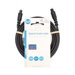 Nedis CAGL25000BK30 optikai audio kábel (TosLink dugó, 3 m)