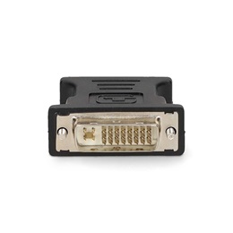 Nedis CCGB32900BK DVI-I - VGA adapter (DVI-I 24+5 dugó, VGA aljzat, egyenes, fekete)