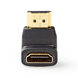 Nedis CVGB34901BK HDMI átalakító adapter (aranyozott, 90°-os, fekete)