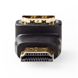 Nedis CVGB34901BK HDMI átalakító adapter (aranyozott, 90°-os, fekete)