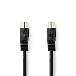 Nedis DIN audio kábel (DIN 5 tűs dugó, nikkelezett, 1 m)