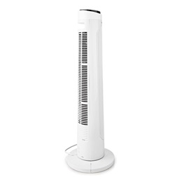 Nedis FNTR13CWT40 oszlopventilátor (50W, 3 fokozat, időkapcsoló, távirányító, fekete-fehér)