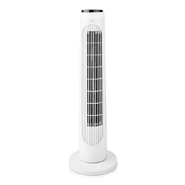Nedis FNTR13CWT40 oszlopventilátor (50W, 3 fokozat, időkapcsoló, távirányító, fekete-fehér)