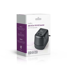 Nedis POCO101 feszültségátalakító (230V - 110V, 75W, USA, kompakt, utazóknak)