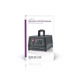 Nedis POCO102 feszültségátalakító (230 V AC › 110 V AC, 300 W, asztali kivitel, USA)