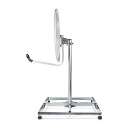 Nedis SDBS110ME antenna állvány, tartó konzol (ezüst, acél, max. tányér 90 cm, csőátmérő 42 mm, 5,6 kg)
