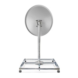 Nedis SDBS110ME antenna állvány, tartó konzol (ezüst, acél, max. tányér 90 cm, csőátmérő 42 mm, 5,6 kg)
