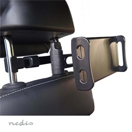 Nedis TCMT210BK autós tablet/telefon tartó konzol (4,7-12,5", fejtámlára szerelhető, állítható, ABS, 255x185x215 mm, 21