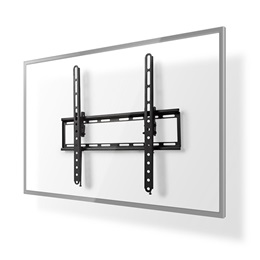 Nedis TVWM1131BK fali TV/monitor tartó konzol (23"-55", VESA 100x100-400x400, 35 kg, dönthető 12°, acél, fekete)